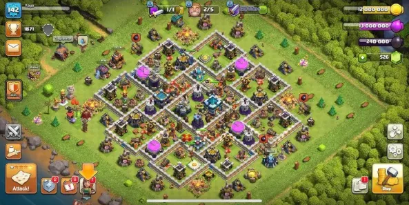 COC172 Maxed TH13 Layout | 5 Builders | Level 46 Heroes | Builder Hall 10 